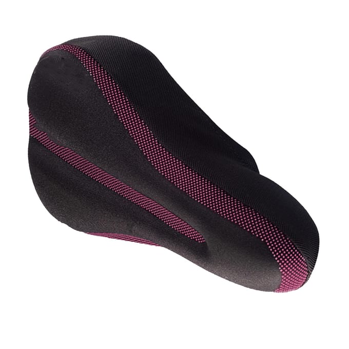 Coussin de selle de vélo respirant, antidérapant et confortable, pour VTT, rouge black