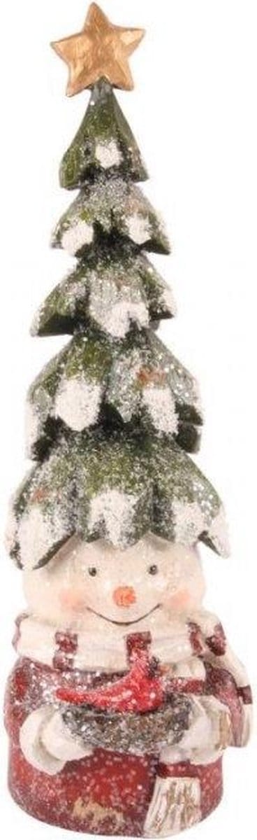 Snowman Christmas tree 22 cm