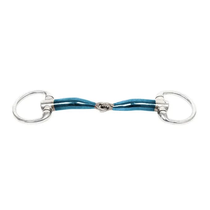 Olijfbit voor paarden Trust Sweet Iron Eggbutt Bradoon Locked 16