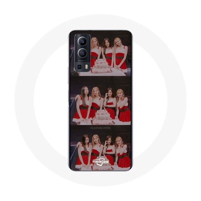 Coque pour Vivo Y72 BLACKPINK Cadeau de Noël Chanson Last Christmas