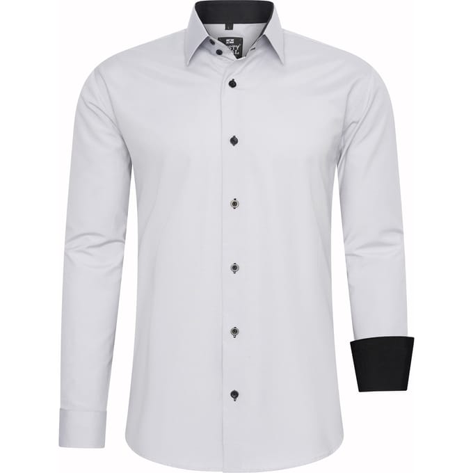 Zakelijk overhemd Slim Fit Premium Katoen-Stretch