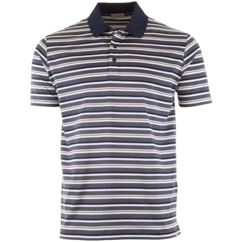 Paul & Shark Polo Jersey Cotton Shaded Stripes Multicolor / male