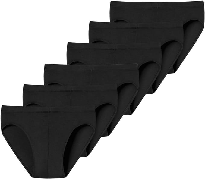 Uncover by Schiesser Slip UNCOVER Cotton 6PACK Supermini Set van 6