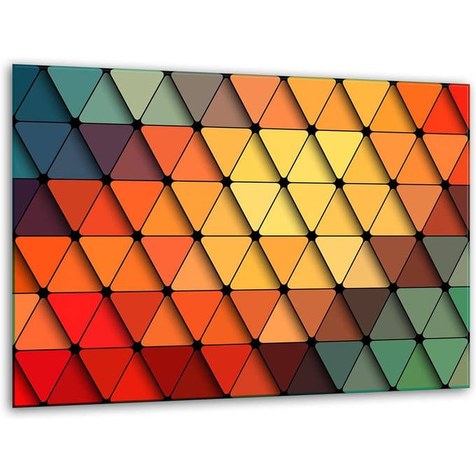TMK ArtDeko - Snijplank - Glas - 40x30cm - Mozaïek Ontwerp