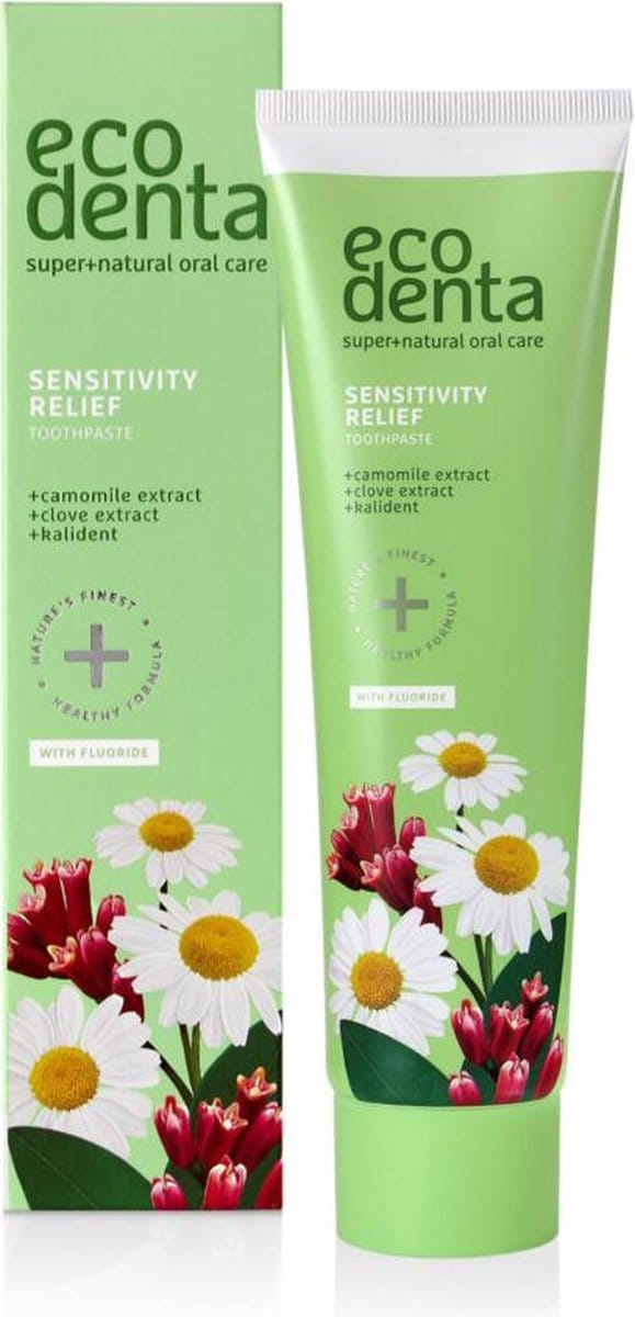 Ecodenta Tandpasta Gevoelige Tanden met Kamille 100 ml
