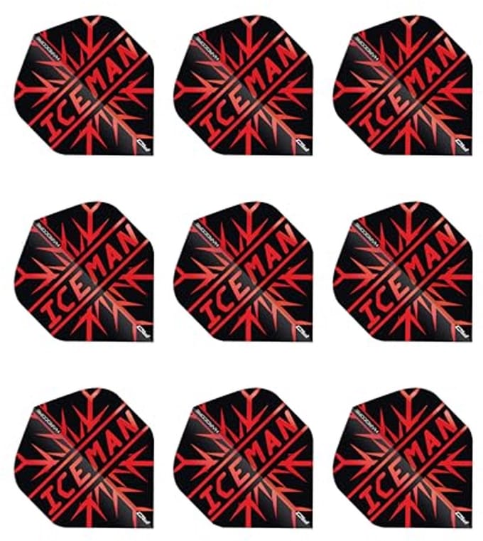 Hardcore dartpijlen set - 9 dartvluchten voor optimale precisie