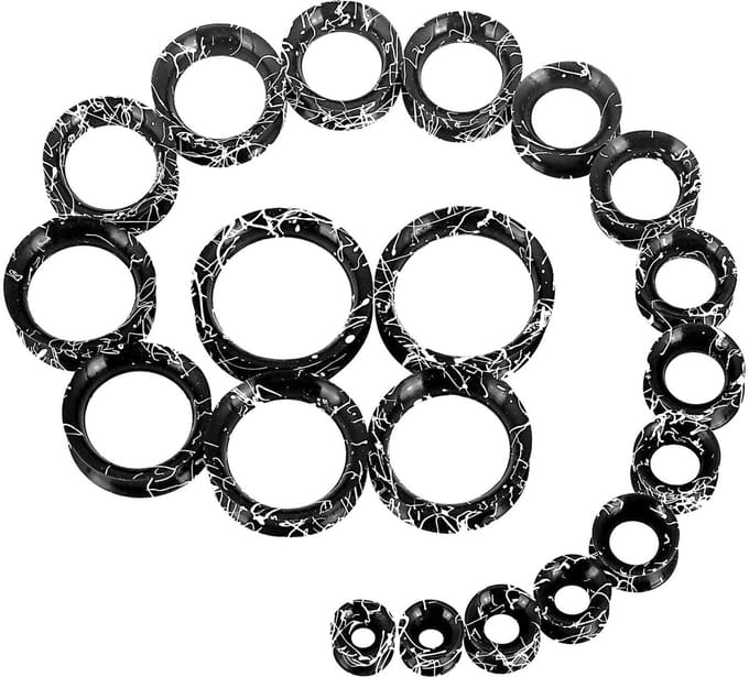 Dailygoody - Siliconen Tunnels - Oorpiercing Expander Set - 10 Paar