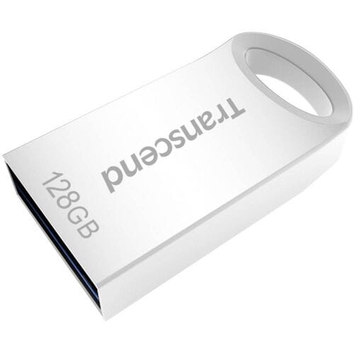 Transcend JetFlash® 710S USB-stick 128 GB Zilver TS128GJF710S USB-A 3.2 Gen 1