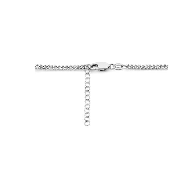 Collier Gourmette En Paperclip 3,5 Mm 42 + 3 Cm