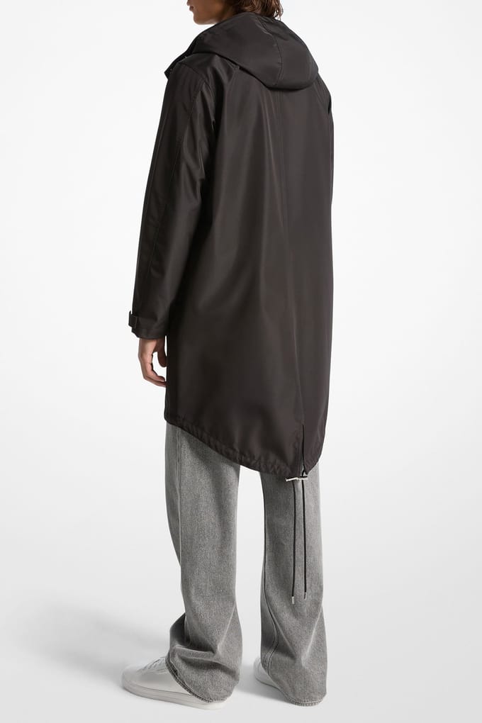 Michael Kors Water Repellent Anorak Black Taglia: XL | Trench Outlet | Uomo | Nero