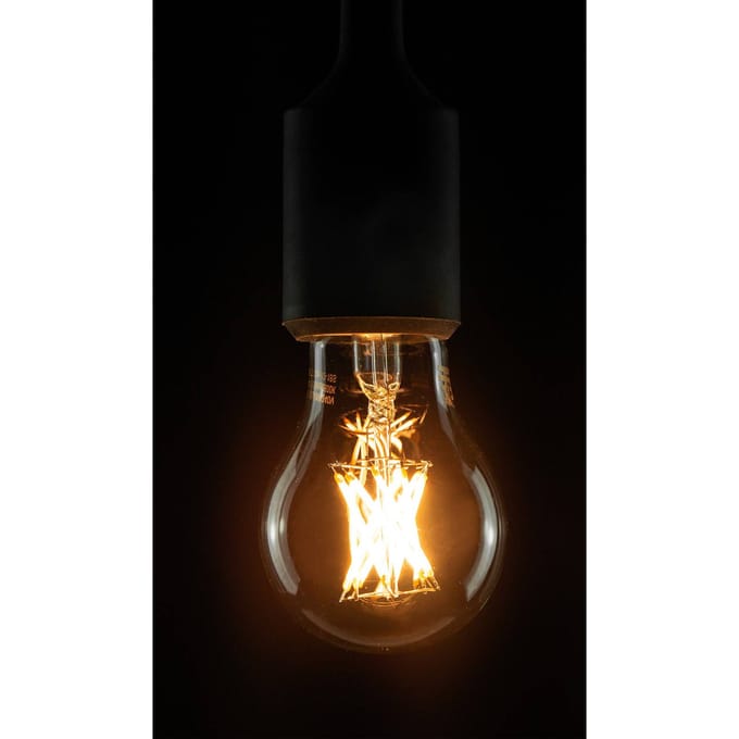 SEGULA LED lamp E27 7W 927 LED koolstofdraad-look helder