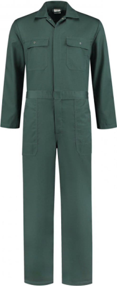 Overall polyester/katoen flessengroen maat 59