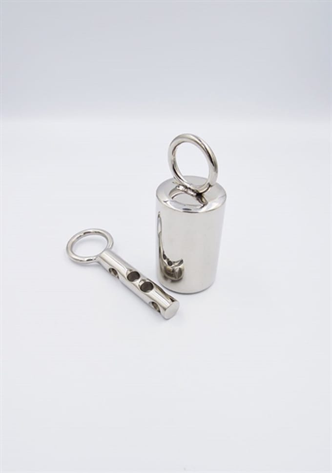 Mister b hardware steel ice lock small