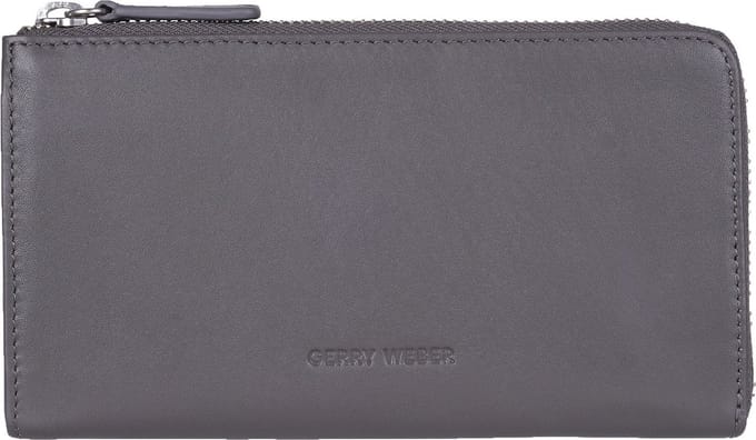 GERRY WEBER Portemonnee Madeira Ladies Purse Grey Donkergrijs