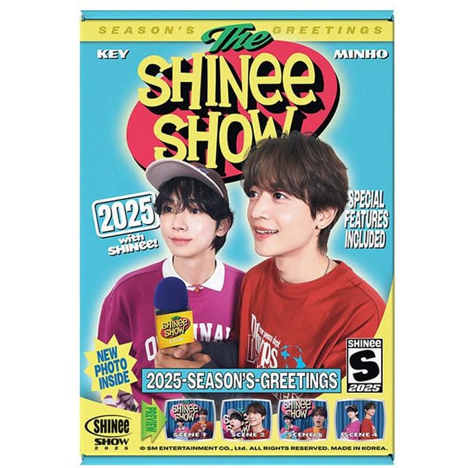 SHINee - 2025 Seizoensgroeten NO POB blue