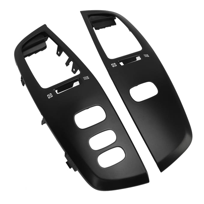 1 Paar Dash Luchtuitlaatpaneel Midden Dashboard Links Rechts Luchtuitlaatafdekking Voor Land Cruiser J100 1998 tot black