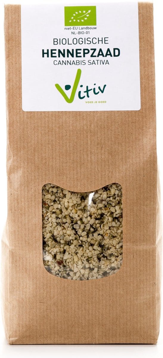 Vitiv Hennepzaad bio 500 Gram