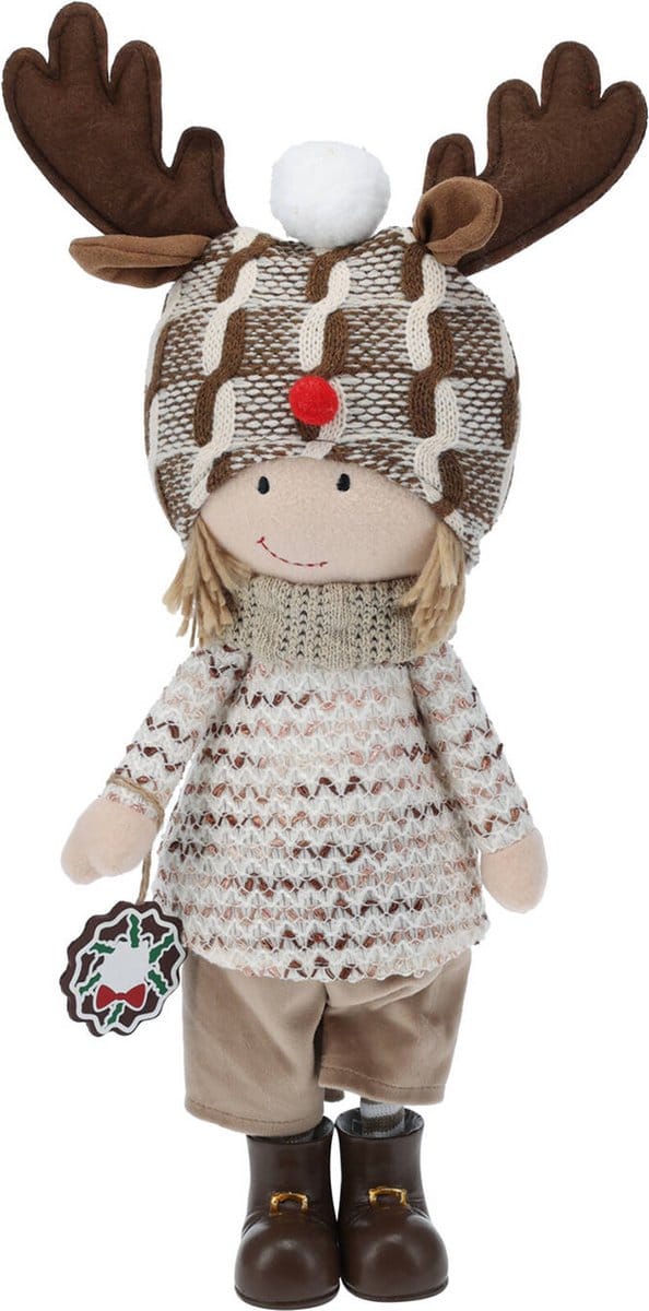 Pluche kerstdecoratie, 47 cm