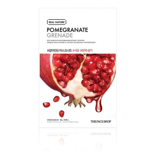 [PROMOTIE]THE FACE SHOP - Real Nature Face Mask - Pomegranate - 1stuk