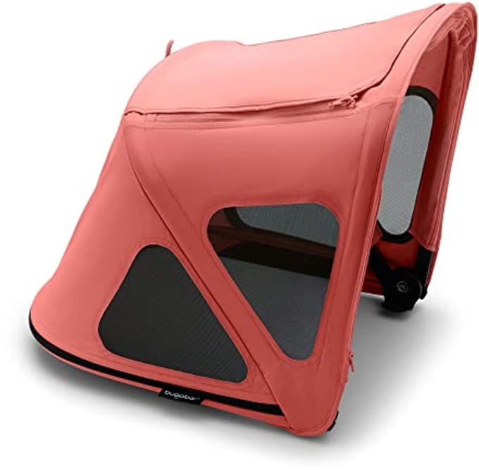Verlengbare Zonnekap voor Kinderwagens - Optimale Bescherming en Ventilatie