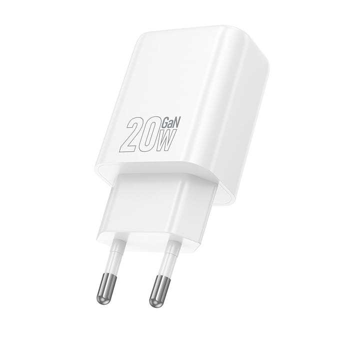Hoco USB-C Snellader - 20W - Wit