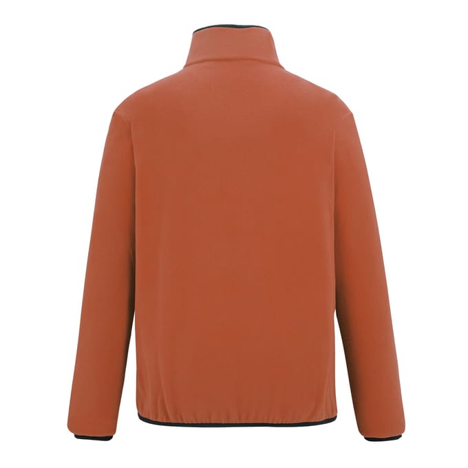 Regatta Heren Frankie Full Zip Fleecejack (Baksteen/Zwart)