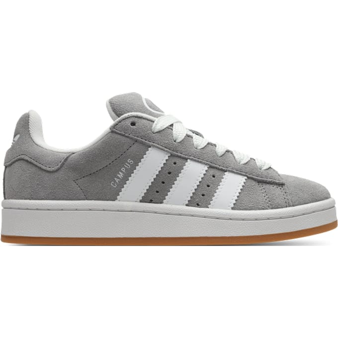 Adidas Campus Kindersneakers - Grijs - Maat 35.5 - Suède