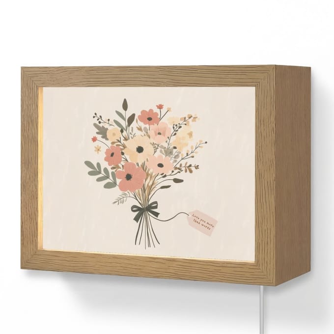 Bloemen - Quote - Beige - Lint