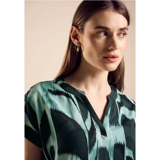 Bedrukte blouse