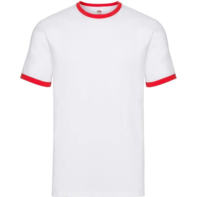 T-shirt Fruit of the Loom Ringer