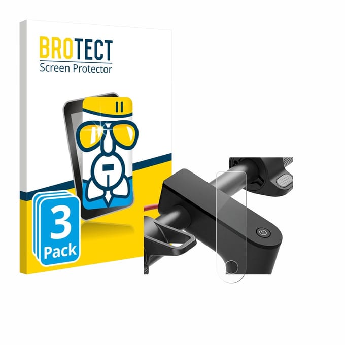 Screenprotector 3 Stuks voor Xiaomi Electric Scooter 4 Beschermglas transparant