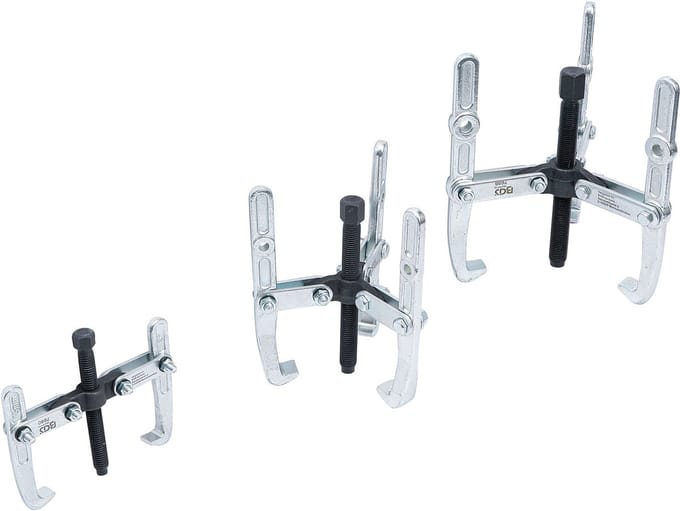 BGS Afnemer-set 2-/3-armig 100 / 120 / 150 mm 3-delig - 6792
