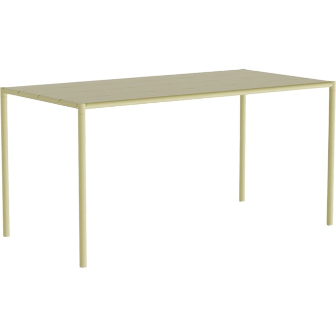NINE Sinus tuintafel - yellow - 151 x 75,5 cm