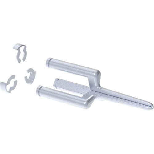 HellermannTyton TPPexpand3.7_Prong Reservedoorn Zilver Metaal Inhoud: 1 stuk(s)