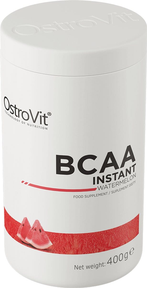 OstroVit BCAA Instant – Voedingssupplement – Aminozuren – Watermeloen Smaak – 400g