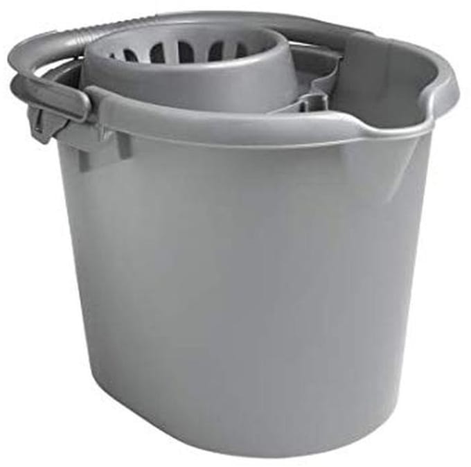 Mopemmer Kunststof met Hengsel - 16 Liter Capaciteit