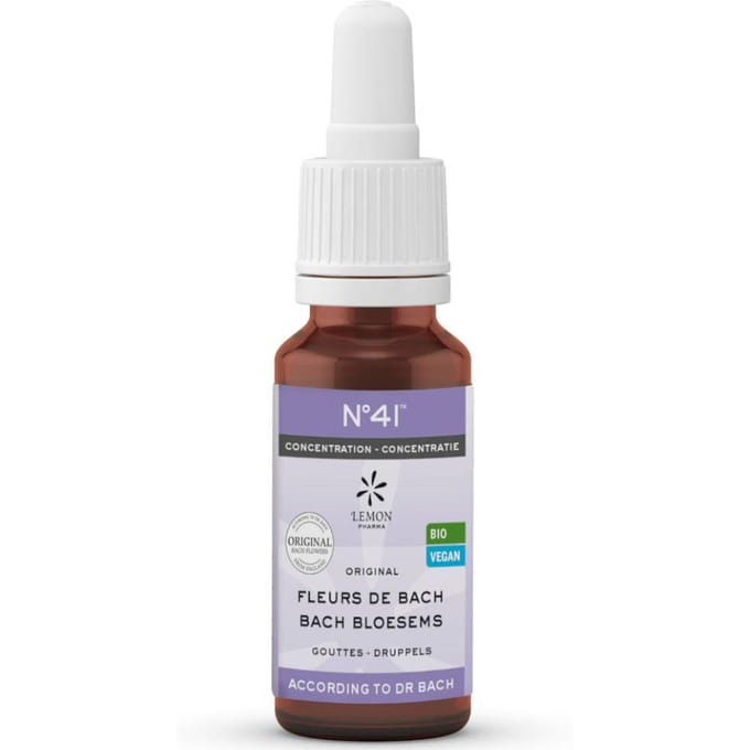 Bachbloesem Bio N°41 Druppels Concentratie 20ml