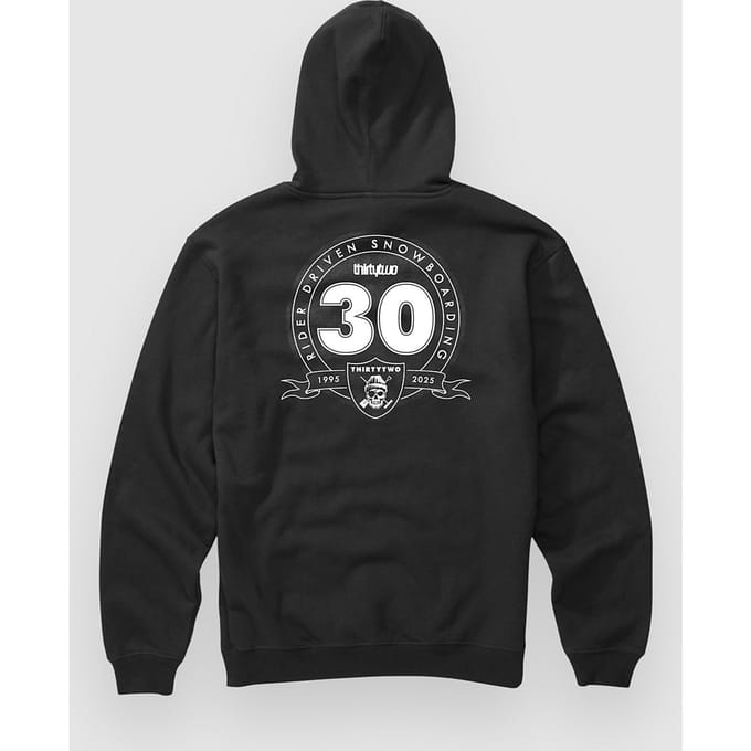 thirtytwo 30 Yr Hoodie zwart