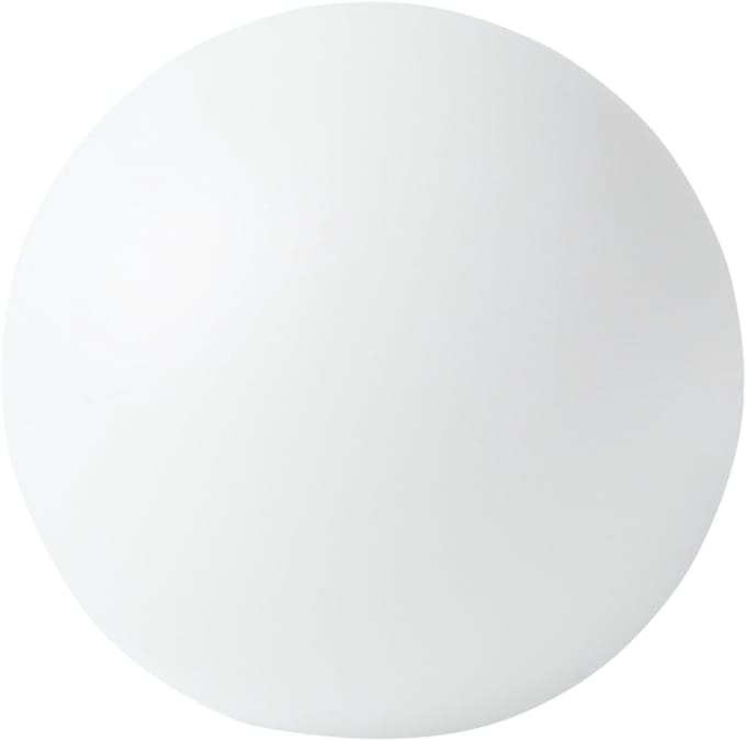 JOCOY - LED bolvormige buitenlamp - Wit - 38 cm - Synthetisch