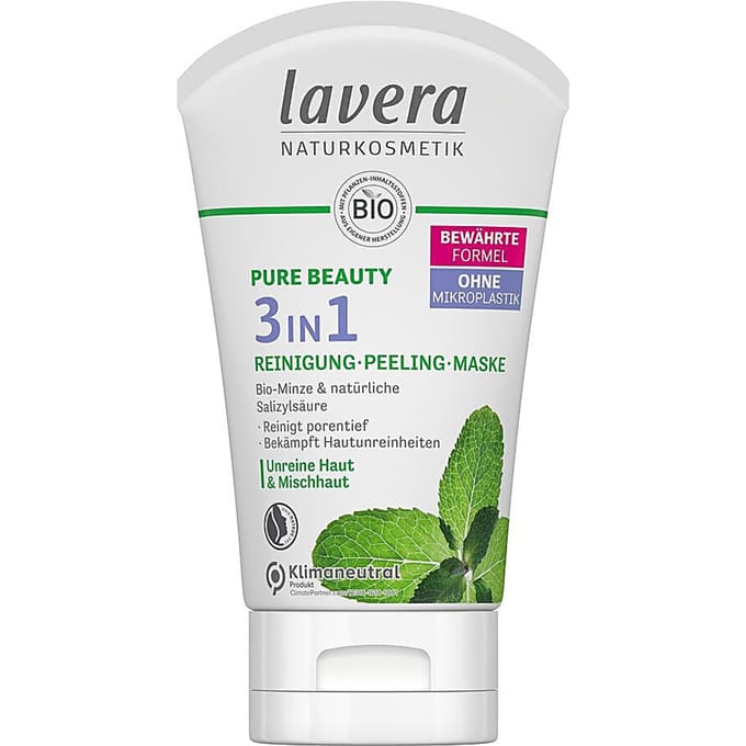Lavera 3 in 1 Wash, Scrub, Mask
