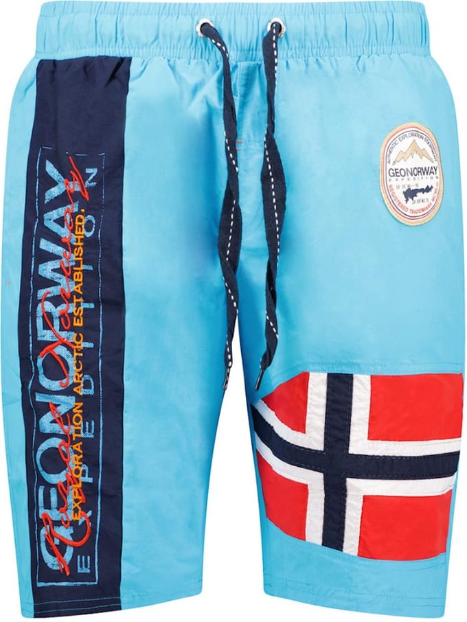Geographical Norway Zwembroek Quemen Turquoise - S
