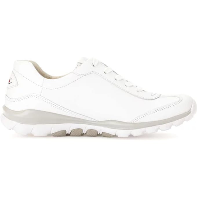 Gabor rollingsoft sensitive 66.965.50 - dames rollende wandelsneaker - Wit - maat 43 (EU) 9 (UK)