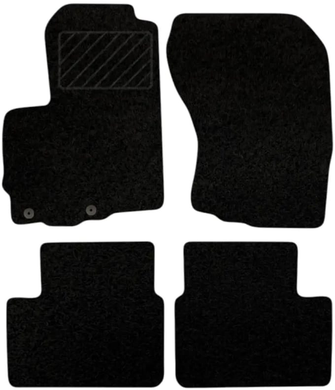 Automatten Mitsubishi Outlander 2007-2012 - Naaldvilt - Perfecte pasvorm - 4-delig