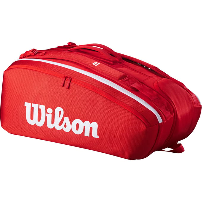 Wilson Super Tour x15 Tennistas 2025 Rood - Ruime Bagage