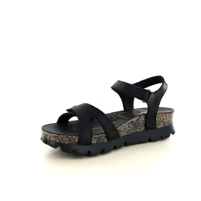 Panama Jack Sulia Basics B2 Napa Grass - Damesschoenen Sandalen - zwart-Zwart