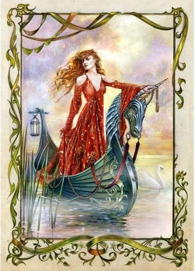 Briar Wenskaart Lady of the Mists