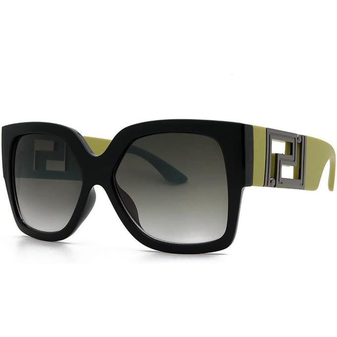 Mode grote frame vierkante zonnebril dames designer zonnebril