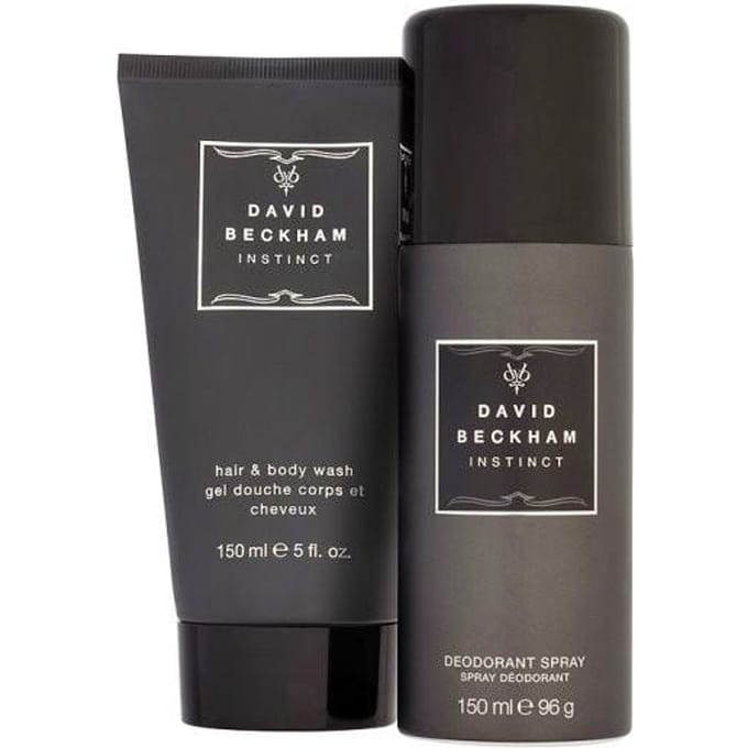 David Beckham Instinct Deospray &amp; Bodywash 150 ml + 150 ml