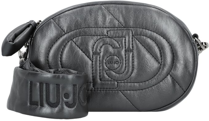 LIU JO Schoudertas Felce Crossover Bag Antracite Met. Antraciet