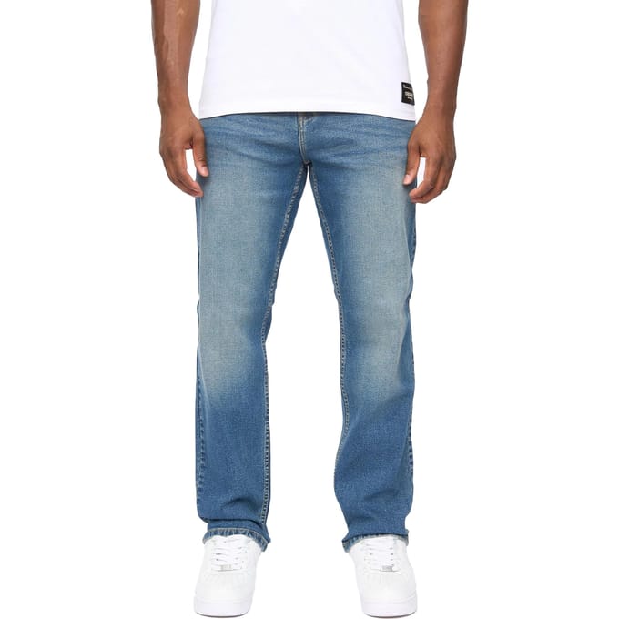 Crosshatch Heren Detendu Relaxed Fit Jeans (Tussentijdse wasbeurt)